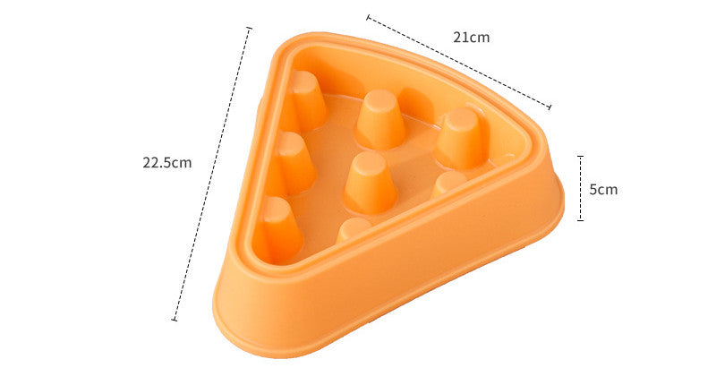 Cartoon Pizza Single Bowl Slow Food Dish π