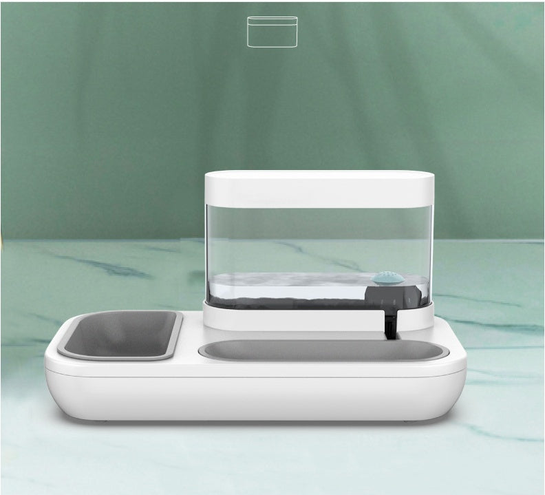 4-in-1 Pet Feeder & Water Fountain