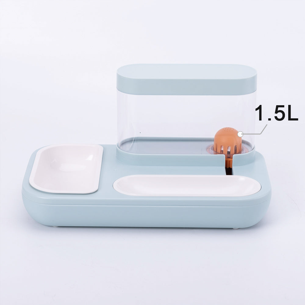 4-in-1 Pet Feeder & Water Fountain