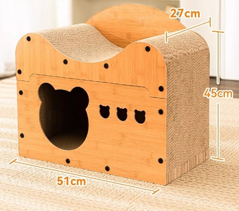 No-Mess Sisal Cat Scratch Mat