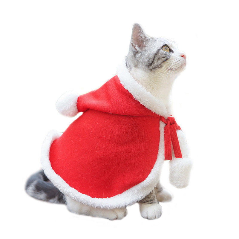 Adorable Christmas & Halloween Cat Cloak