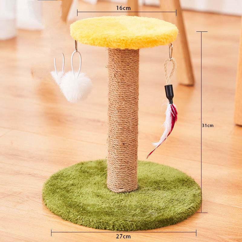 Vertical Sisal Cat Scratcher – Durable & Mess-Free
