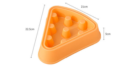 Cartoon Pizza Single Bowl Slow Food Dish 🍕