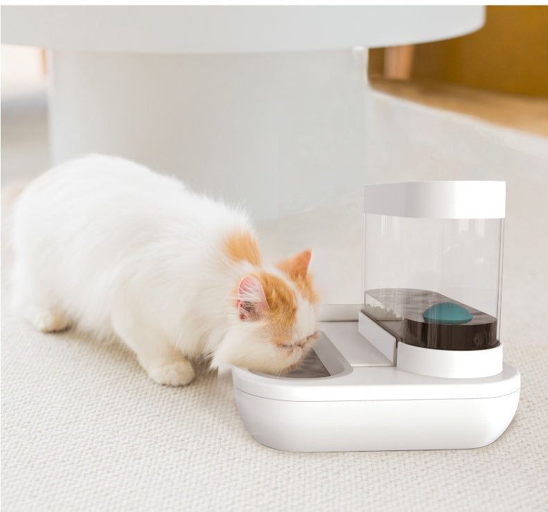 4-in-1 Pet Feeder & Water Fountain
