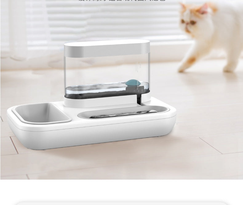 4-in-1 Pet Feeder & Water Fountain