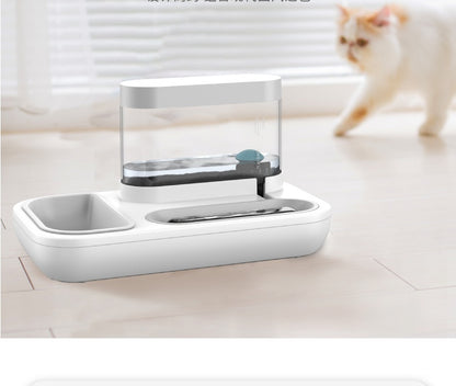 4-in-1 Pet Feeder & Water Fountain