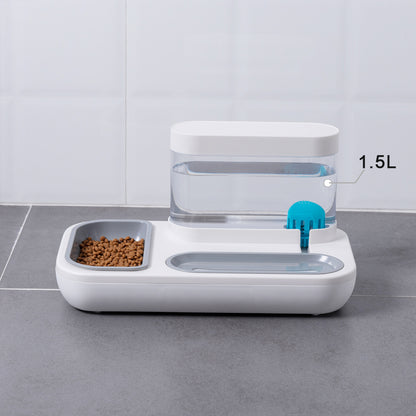 4-in-1 Pet Feeder & Water Fountain