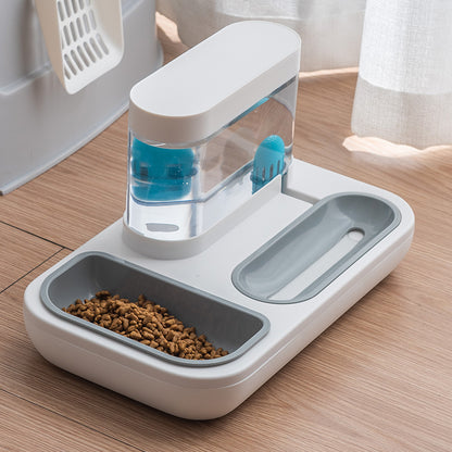 4-in-1 Pet Feeder & Water Fountain