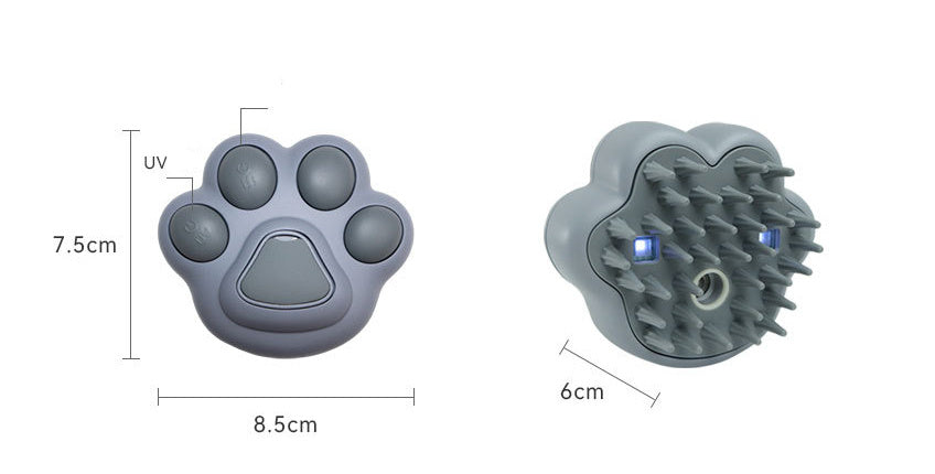 Pet Steam Comb – Hair Removal & Massage for Cats and Dogs