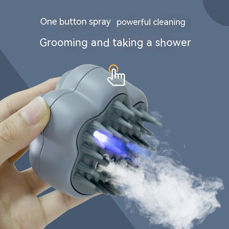 Pet Steam Comb – Hair Removal & Massage for Cats and Dogs