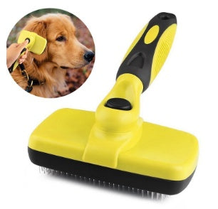 Self-Cleaning Pet Grooming Brush