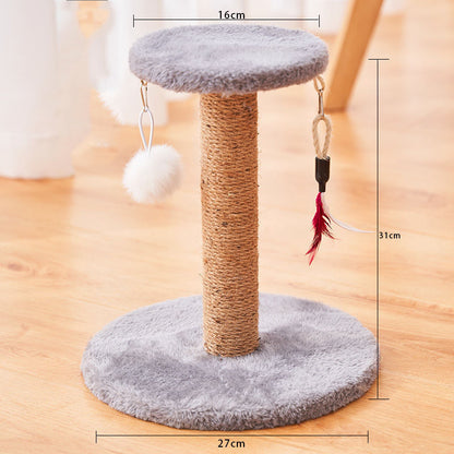 Vertical Sisal Cat Scratcher – Durable & Mess-Free
