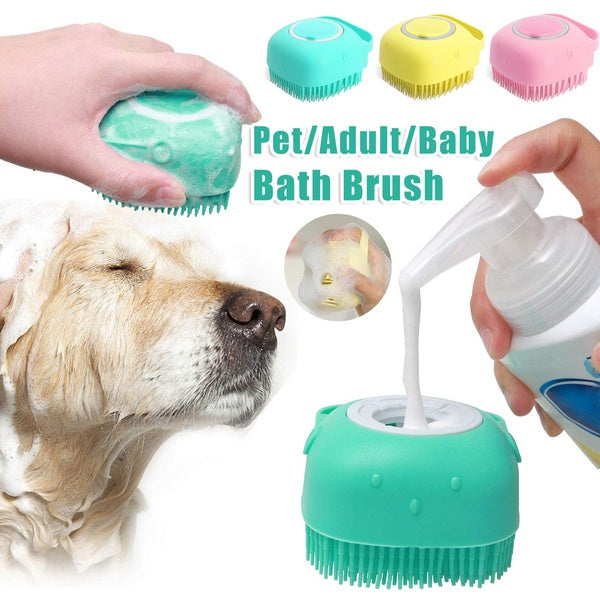 Silicone Pet Massage Brush