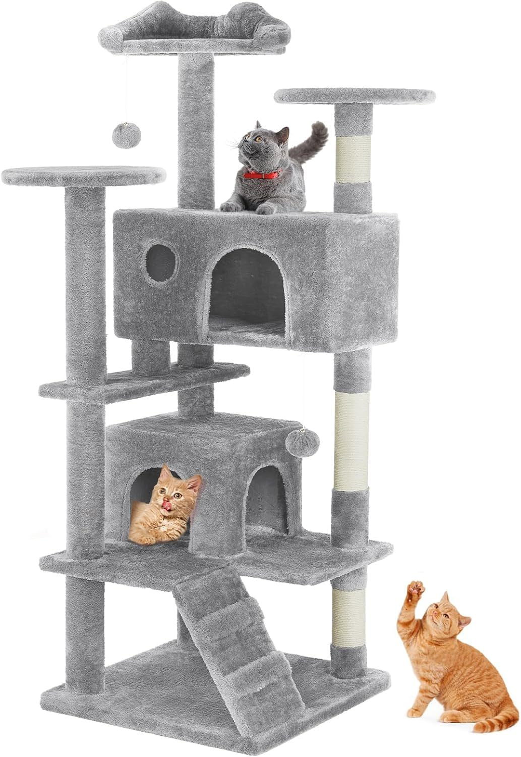 Multi-Level Cat Tree Tower with Condos