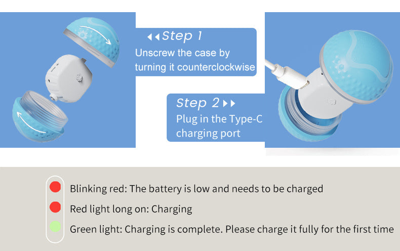 Interactive Electric Rolling Ball for Dogs