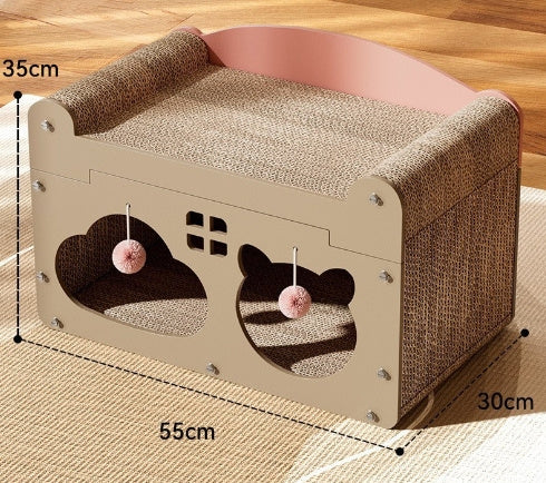 No-Mess Sisal Cat Scratch Mat