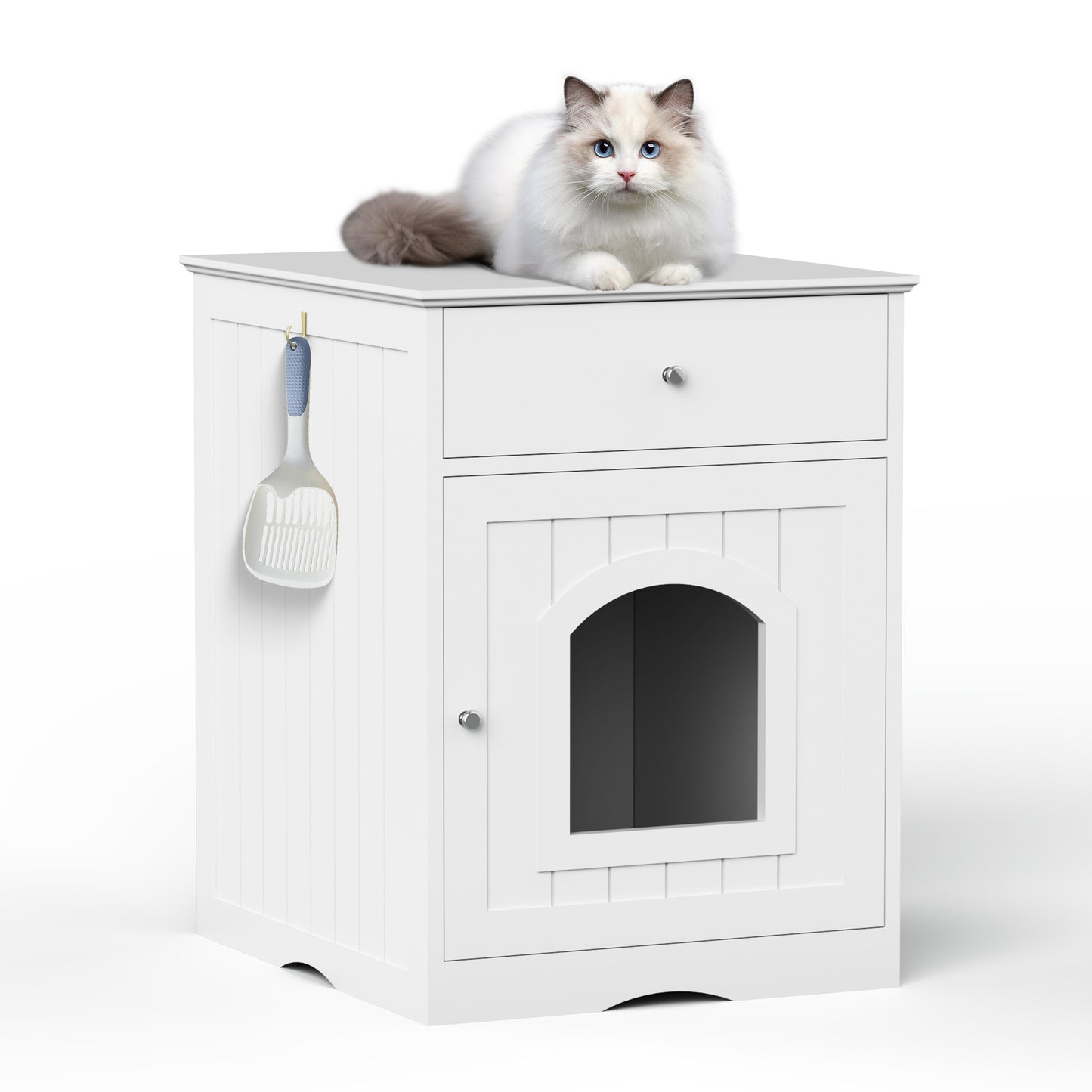 Multi-Functional Wooden Cat House