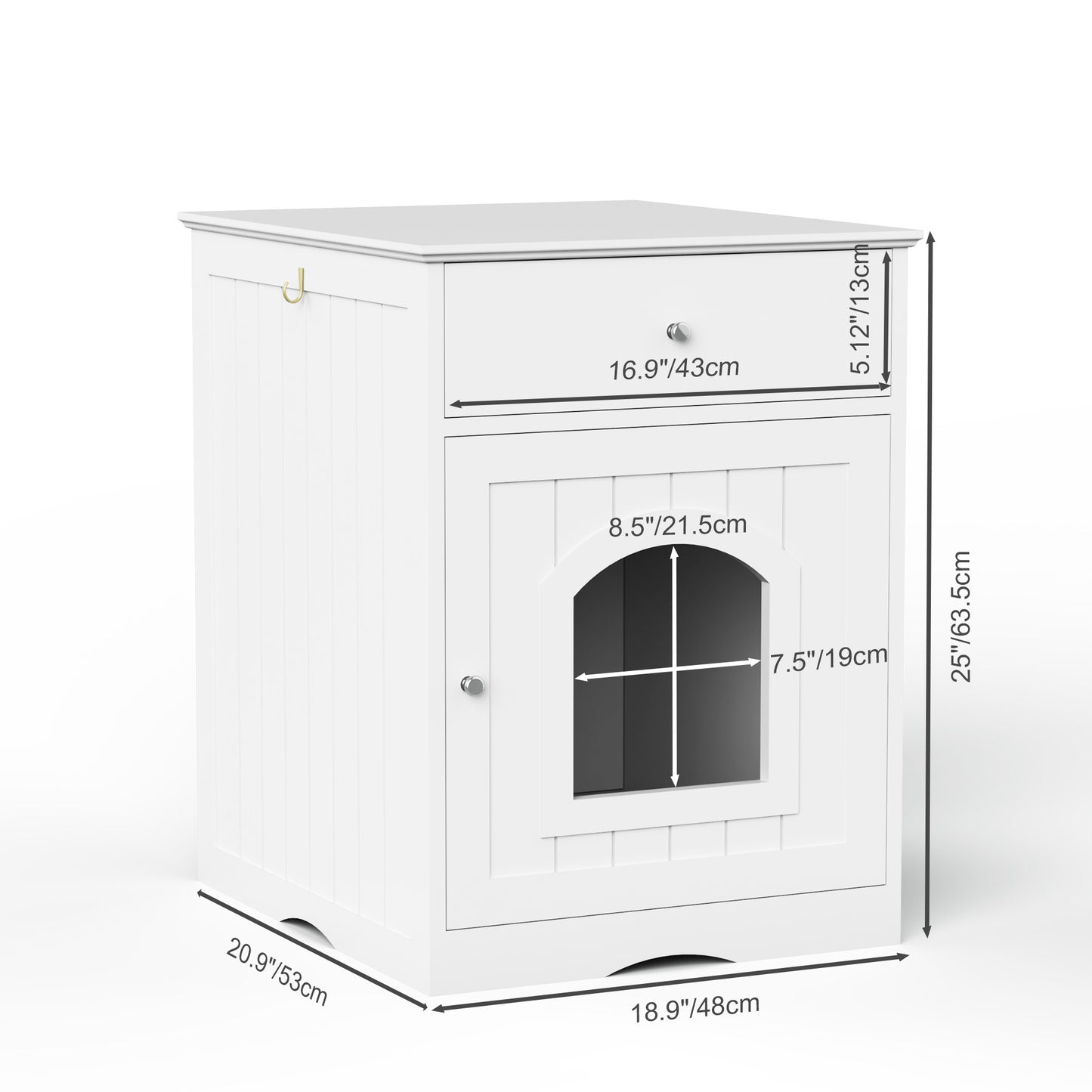Multi-Functional Wooden Cat House