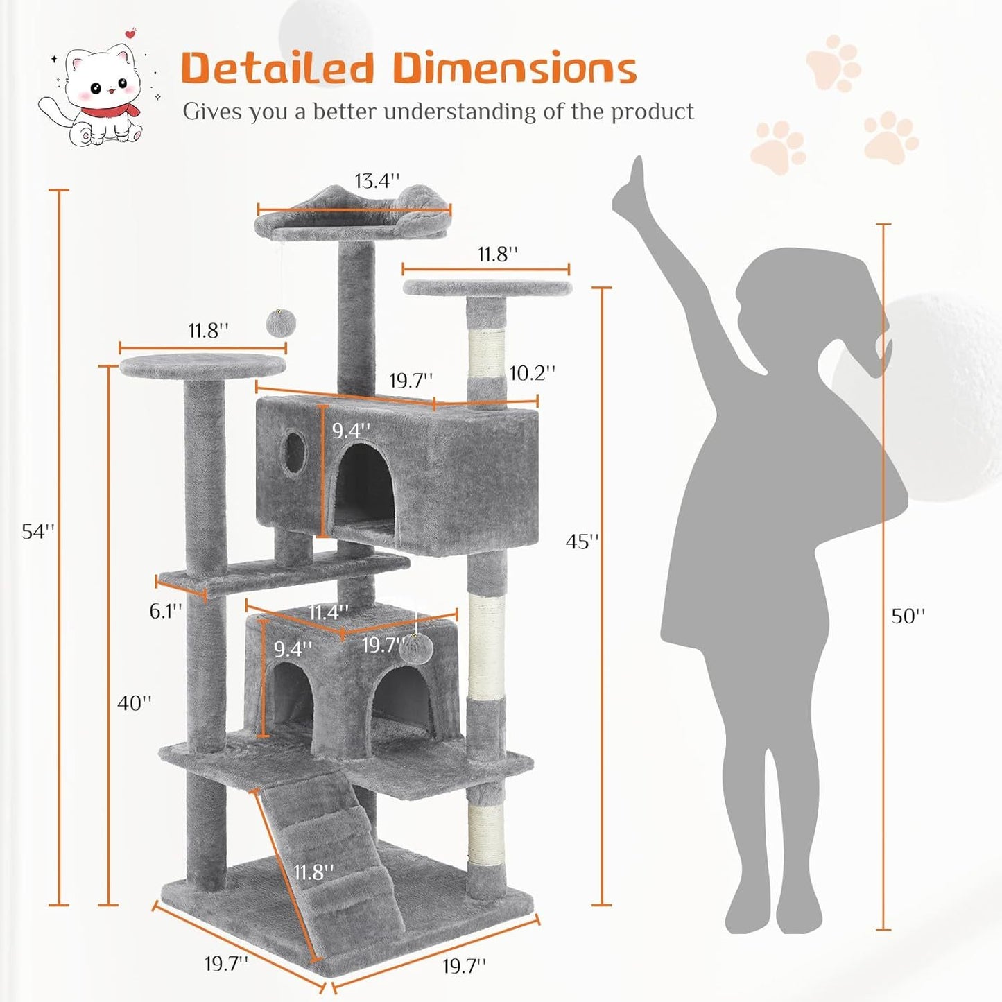 Multi-Level Cat Tree Tower with Condos