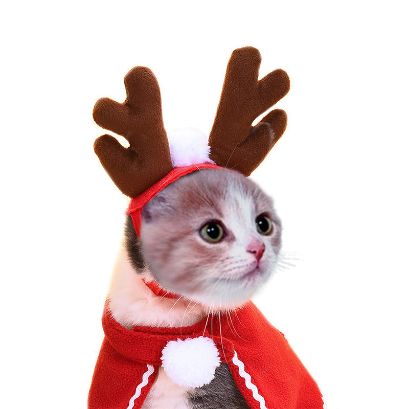 Adorable Christmas & Halloween Cat Cloak