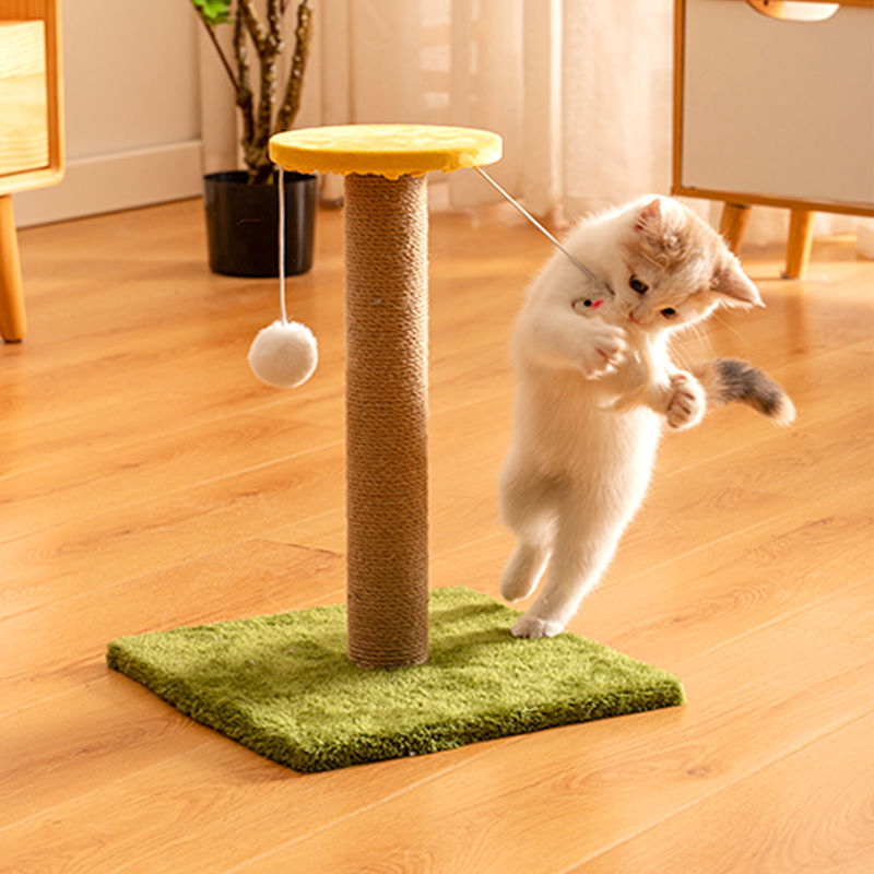 Vertical Sisal Cat Scratcher – Durable & Mess-Free