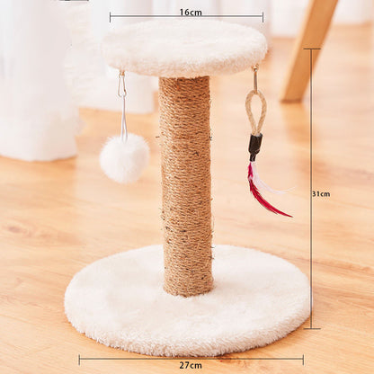 Vertical Sisal Cat Scratcher – Durable & Mess-Free