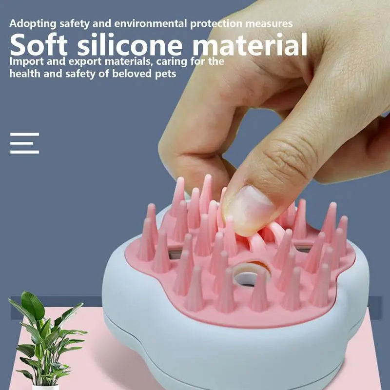 Pet Steam Comb – Hair Removal & Massage for Cats and Dogs